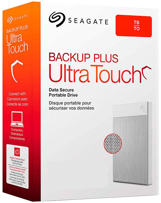 Жорсткий диск Seagate Backup Plus Ultra Touch 2TB White (STHH2000402)
