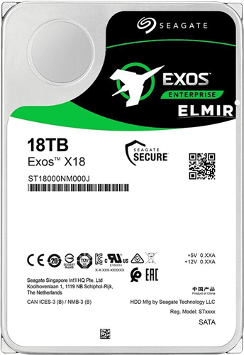 Жорсткий диск Seagate EXOS X18 18TB (ST18000NM000J)