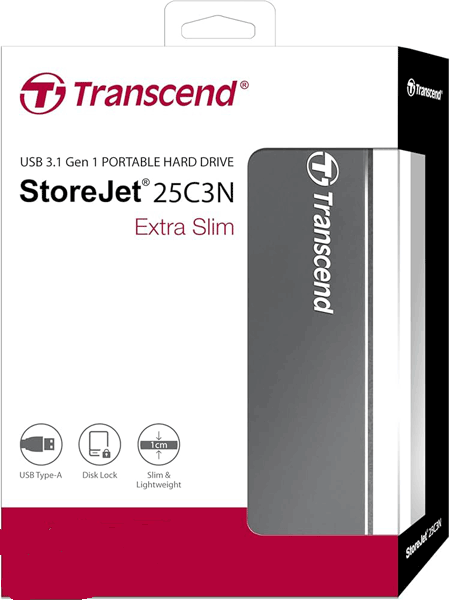 Жорсткий диск Transcend StoreJet 25C3N 2TB (TS2TSJ25C3N)