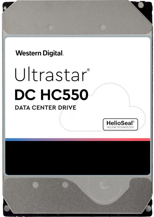 Жорсткий диск Western Digital Ultrastar DC HC550 16 TB (WUH721816ALE6L4/0F38462)