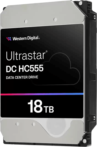 Жорсткий диск Western Digital Ultrastar DC HC555 18 TB (WUH722018CLE6L4/0B48723)