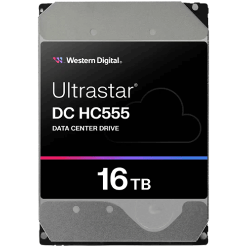 Жорсткий диск Western Digital Ultrastar DC HC555 16 TB (WUH722016CLE6L4/0B48722)