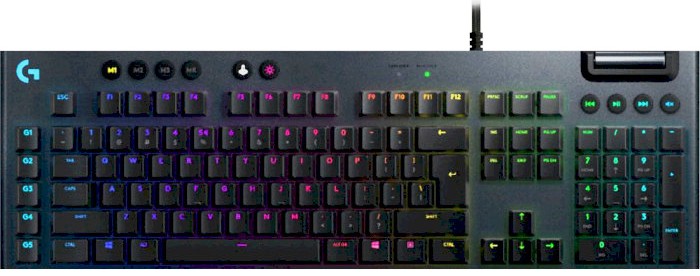Клавіатура Logitech G815 Lightspeed RGB Mechanical GL Clicky (920-009095)
