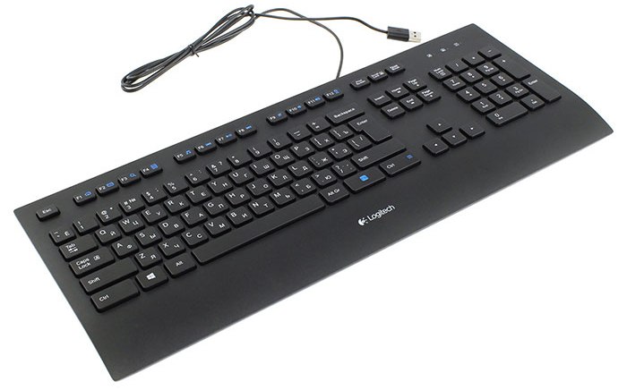 Клавіатура Logitech Keyboard K280e (920-005217) Клавіатура Logitech Keyboard K280e (920-005217)