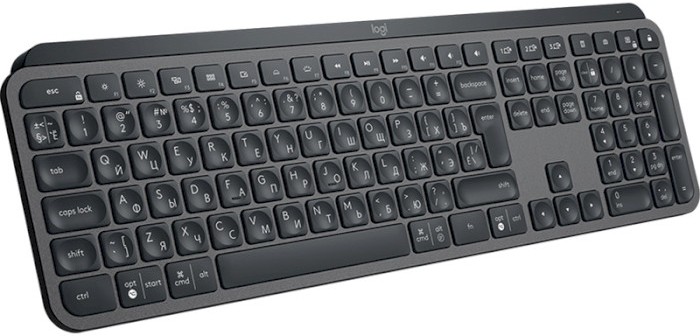 Клавіатура Logitech MX Keys Wireless Illuminated Graphite (920-009415, 920-009417)