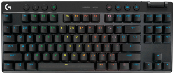 Клавіатура Logitech G Pro X TKL Lightspeed Black (920-012136)