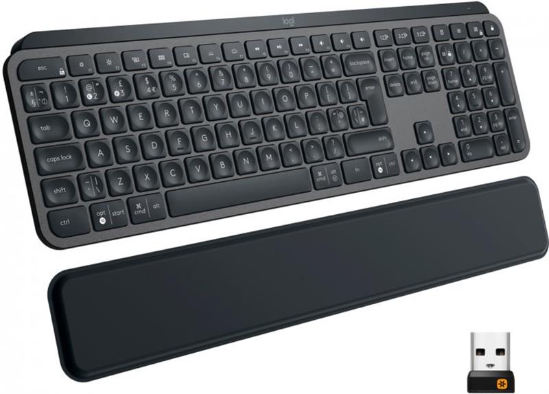 Клавіатура Logitech MX Keys Plus Advanced Wireless Illuminated Graphite (920-009416)