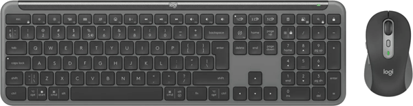Комплект Logitech Signature Slim Combo MK950 for Business Graphite (920-012508, 920-012490)