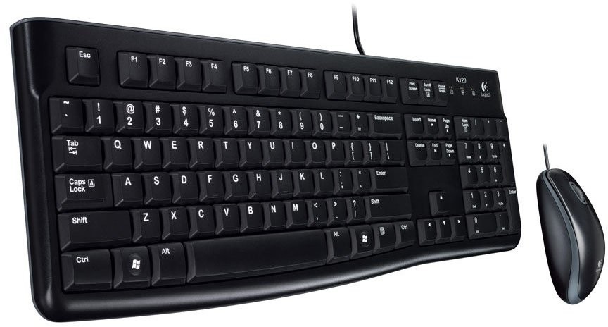 Комплект Logitech Desktop MK120 UA (920-002563, 920-002562)