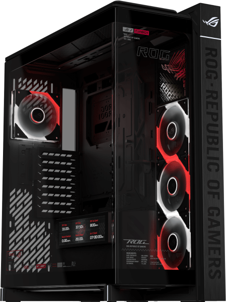 Корпус ASUS ROG Cronox ARGB GR801 Black (90DC00T0-B09030)