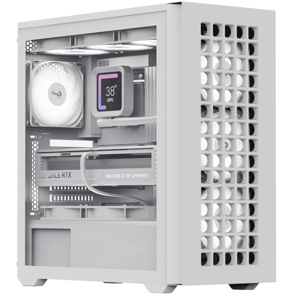 Корпус Aerocool D502A-G-WT-v1 (ACCM-DS02043.21)