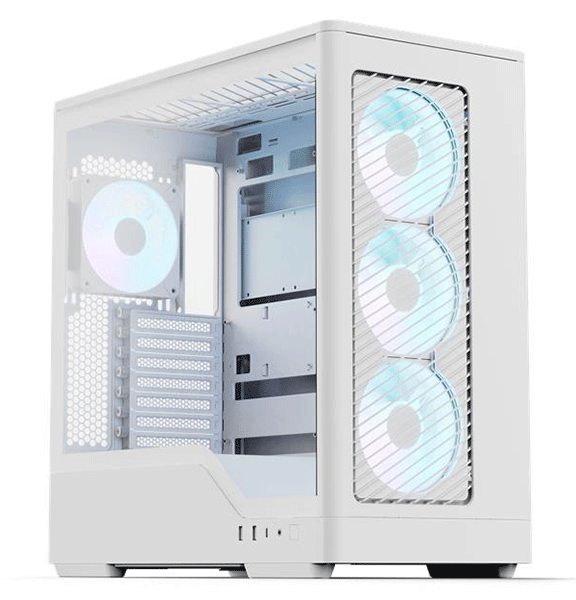 Корпус Aerocool D520A-WT-v1 White (ACCM-DS05143.21)