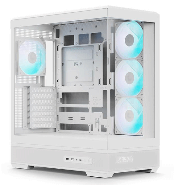 Корпус Aerocool P500B Digi-WT-v1 White (ACCM-PN09143.21)