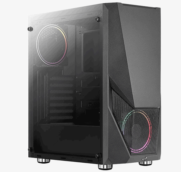 Корпус Aerocool Zauron Saturn FRGB (Zauron FRGB-G-BK-V2)