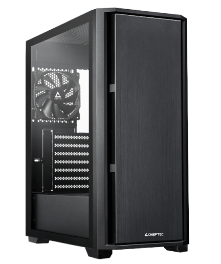Корпус Chieftec Pro Midi TG (AS-02B-TG-OP)