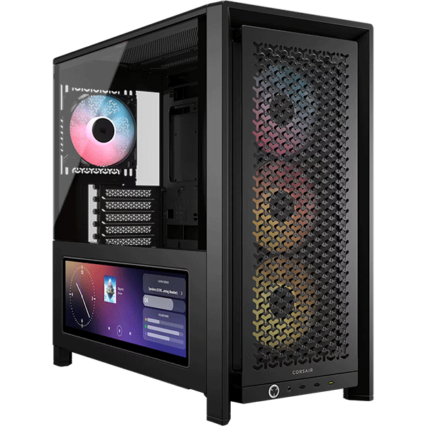 Корпус Corsair Frame 4000D LCD RS ARGB Black (CC-9011326-WW)