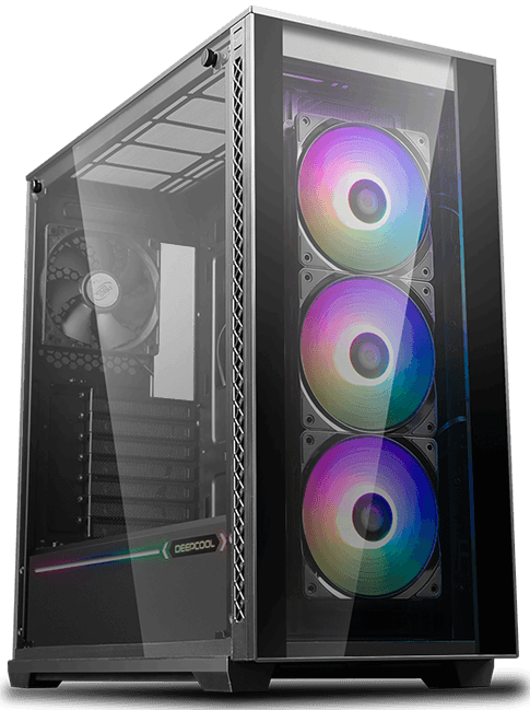 Корпус Deepcool MATREXX 70 ADD-RGB 3F (DP-ATX-MATREXX70-BKG0P-3F)