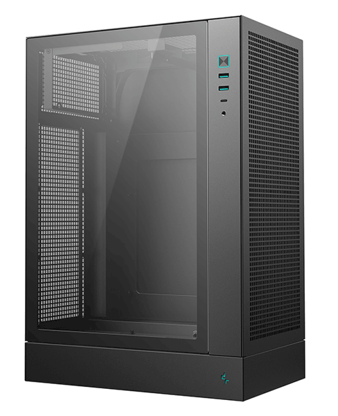 Корпус Deepcool CH170 Plus Black (R-CH170-BKNGM0-G)