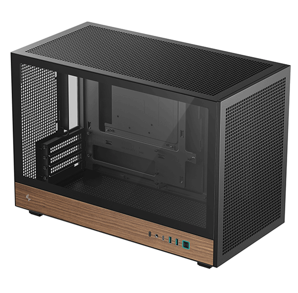 Корпус Deepcool CH260 WOOD (R-CH260-BKNWM0-G-1)