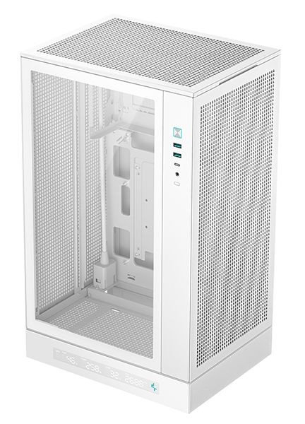 Корпус Deepcool CH270 Digital White (R-CH270-WHNDM0-G-1)