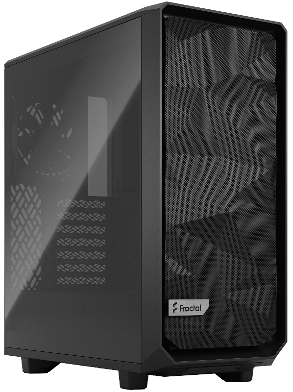 Корпус Fractal Design Meshify 2 Compact Lite Black Tempered Glass (FD-C-MEL2C-03)