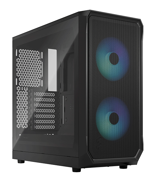 Корпус Fractal Design Focus 2 RGB Black TG Clear Tint (FD-C-FOC2A-03)