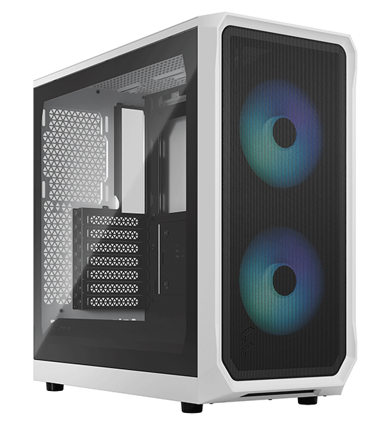 Корпус Fractal Design Focus 2 RGB White TG Clear Tint (FD-C-FOC2A-04)