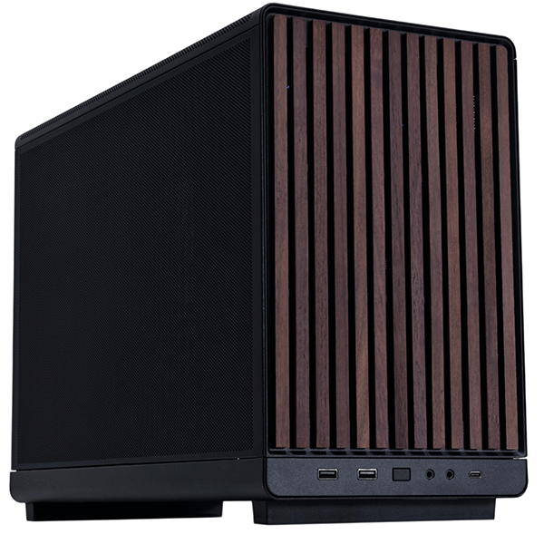 Корпус Lian Li A3-mATX Wooden Front Panel Black (G99.A3X-WD.00)