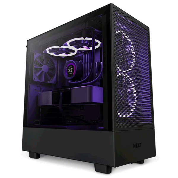 Корпус NZXT H5 Flow Black (CC-H51FB-01)