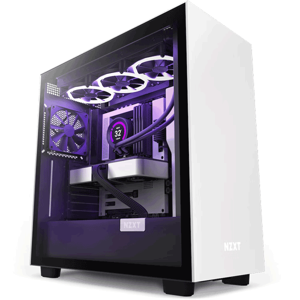 Корпус NZXT H7 Black/White (CM-H71BG-01)