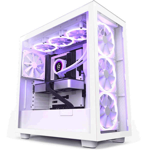 Корпус NZXT H7 Elite White (CM-H71EW-01)