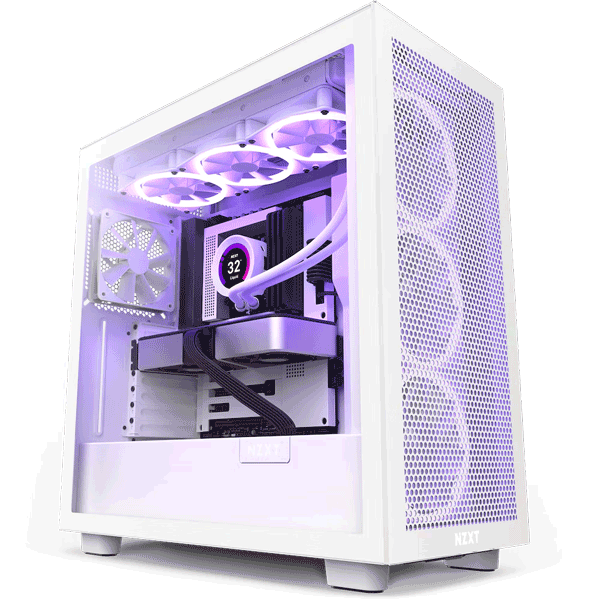 Корпус NZXT H7 Flow White (CM-H71FW-01)