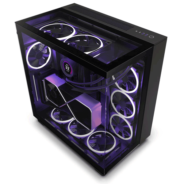 Корпус NZXT H9 Elite Black (CM-H91EB-01)