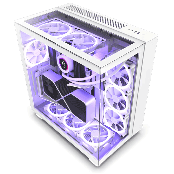 Корпус NZXT H9 Elite White (CM-H91EW-01)