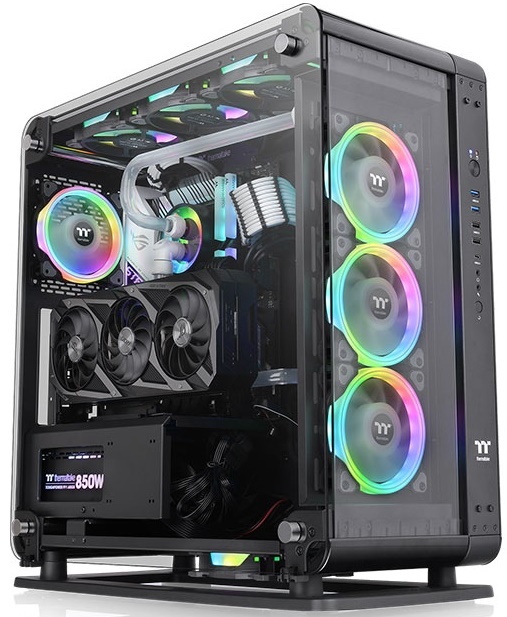 Корпус Thermaltake Core P6 Tempered Glass Black (CA-1V2-00M1WN-00)