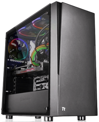 Корпус Thermaltake Versa J21 Tempered Glass (CA-1K1-00M1WN-00)