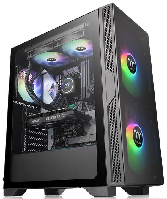 Корпус Thermaltake Versa T25 Tempered Glass (CA-1R5-00M1WN-00)