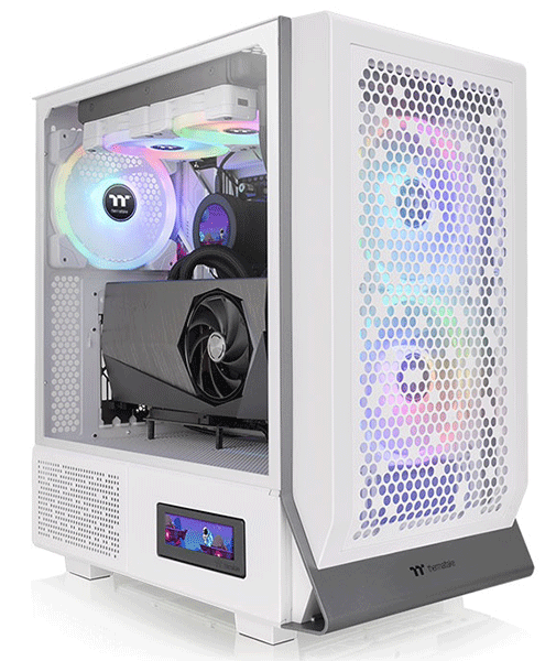 Корпус Thermaltake Ceres 300 Tempered Glass ARGB Snow (CA-1Y2-00M6WN-00)