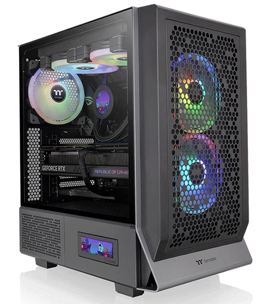 Корпус Thermaltake Ceres 300 Tempered Glass ARGB Black (CA-1Y2-00M1WN-00)