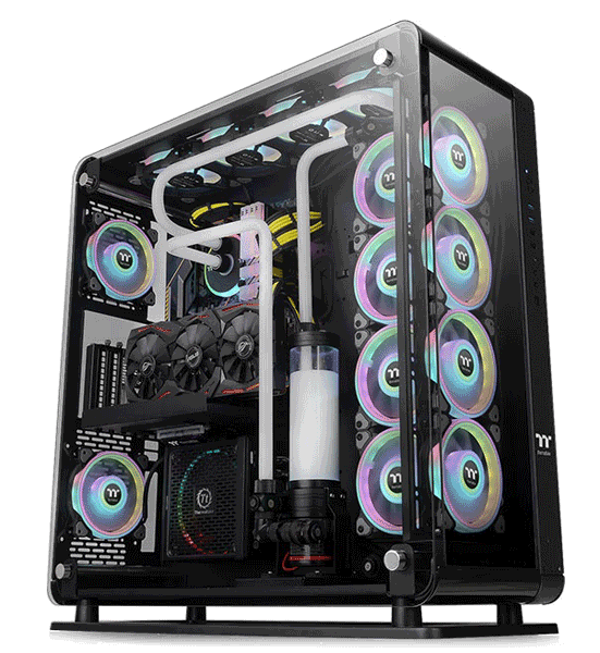 Корпус Thermaltake Core P8 Tempered Glass Black  (CA-1Q2-00M1WN-00)
