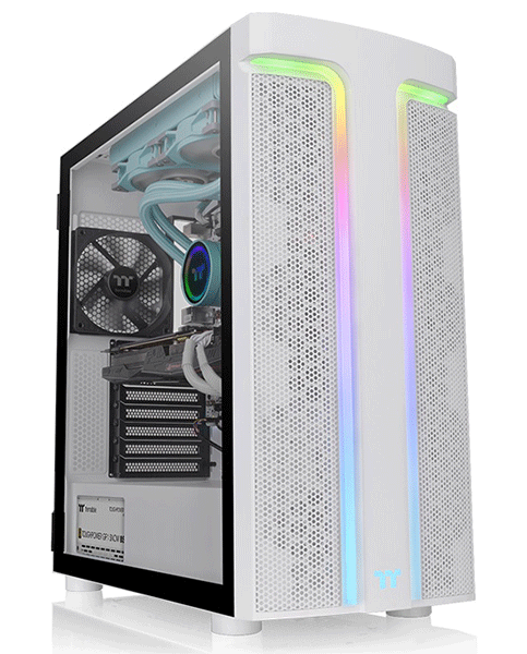 Корпус Thermaltake H590 TG ARGB Snow (CA-1X4-00M6WN-00)