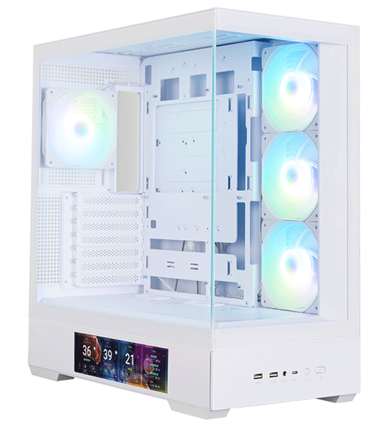 Корпус Zalman P40 DS WHITE