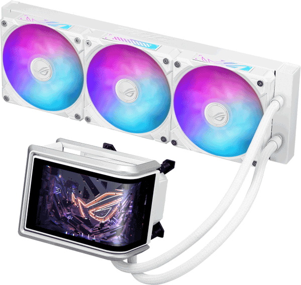 Система водяного охолодження ASUS ROG Ryuo IV 360 ARGB White Edition (90RC01N2-B0EAY0)