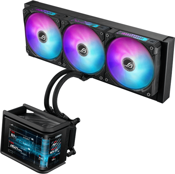 Система водяного охолодження ASUS ROG Ryuo IV SLC 360 ARGB (90RC0151-B0EAY0)