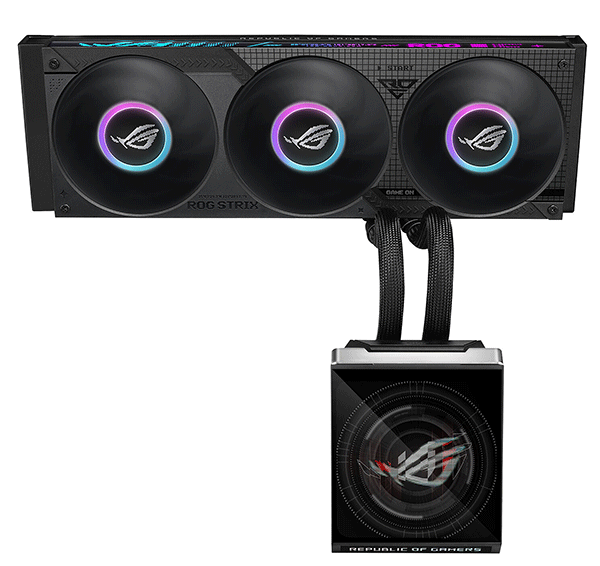 Система водяного охолодження ASUS ROG Strix SLC IV 360 ARGB LCD (90RC01S1-B0EAY0)