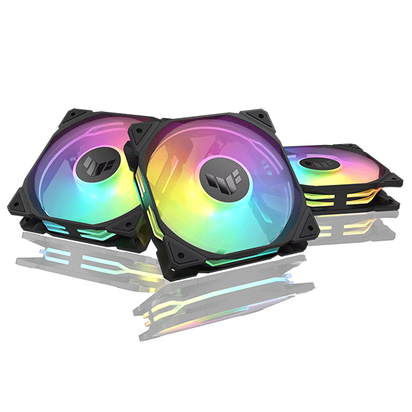 Вентилятор ASUS TUF Gaming TR120 ARGB Reverse Fan Triple Pack Black (90DA00D0-B09020)