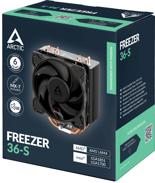 Кулер процесорний Arctic Freezer 36 S (ACFRE00194A) Кулер процесорний Arctic Freezer 36 S (ACFRE00194A)