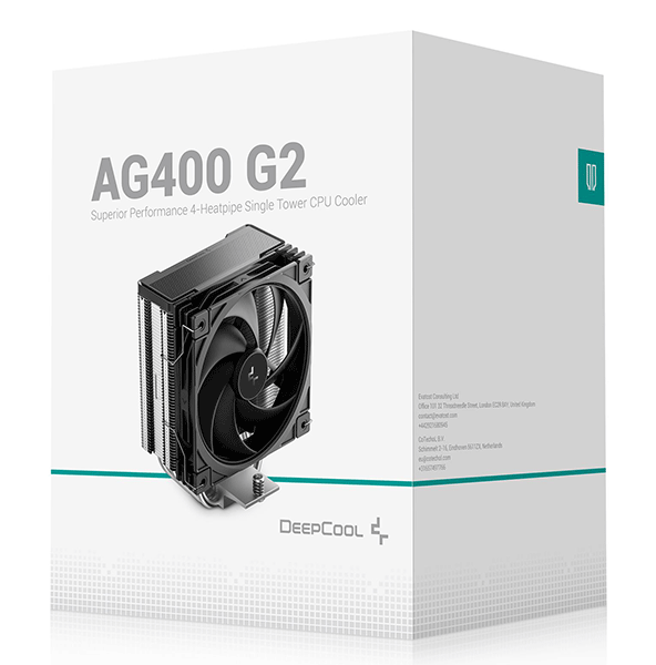Кулер процесорний Deepcool AG400 G2 (R-AG400-BKNPMG2-G)