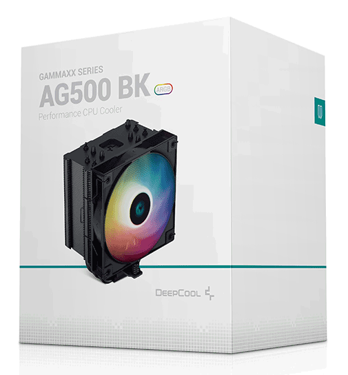 Кулер процесорний Deepcool AG500 BK ARGB
