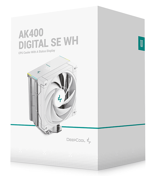 Кулер процесорний Deepcool AK400 DIGITAL SE WH (R-AK400-WHADMN-GJD)